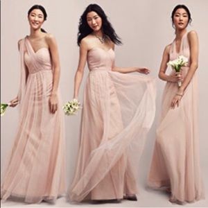Jenny Yoo “Annabelle” gown in Blush from BHLDN